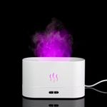 Увлажнитель-ароматизатор с имитацией пламени Fuego ver.2 (белый)