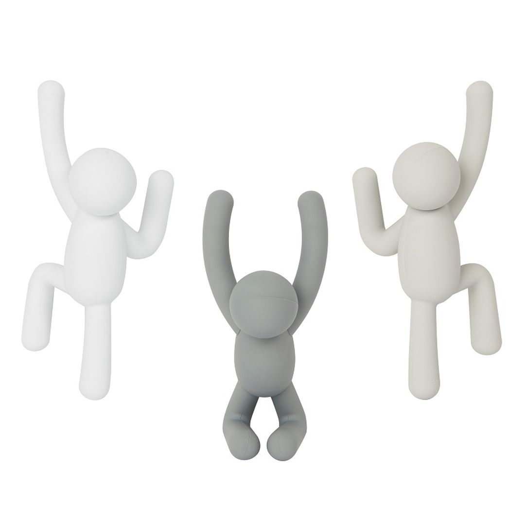 Набор крючков Buddy (Cерый)