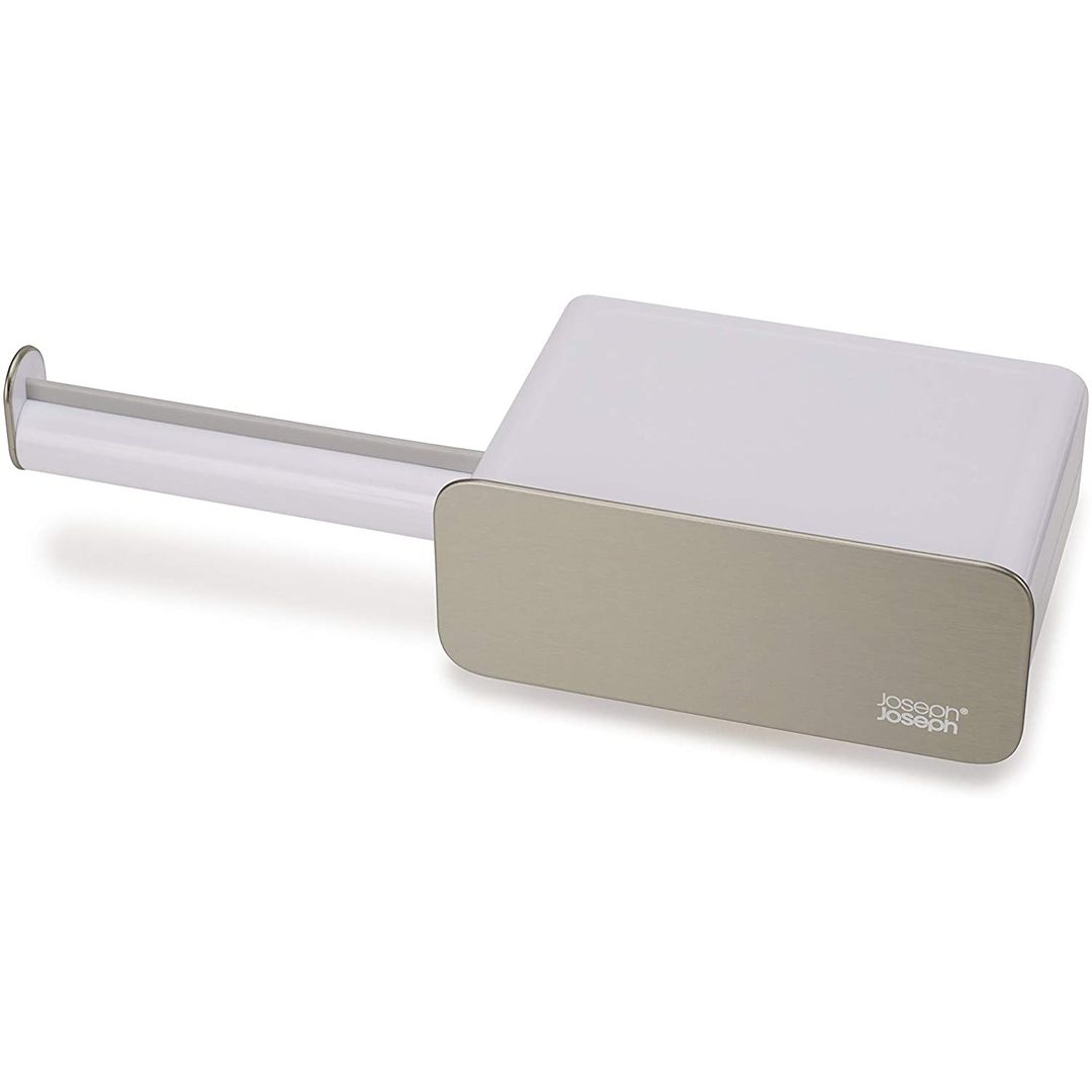 Держатель для туалетной бумаги с отсеком для хранения EasyStore Steel Держатель для туалетной бумаги с отсеком для хранения EasyStore Steel