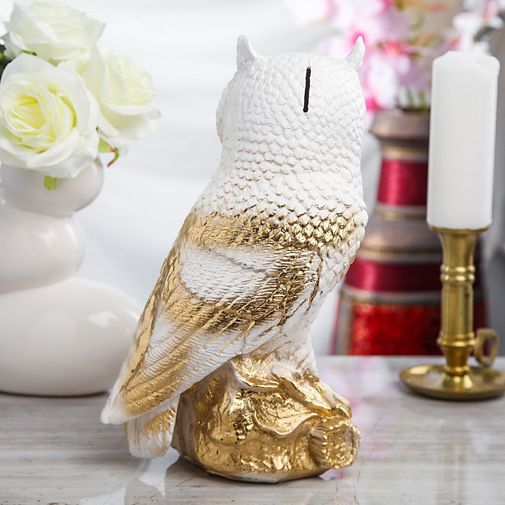 Копилка Сова на пне Копилка Сова на пне