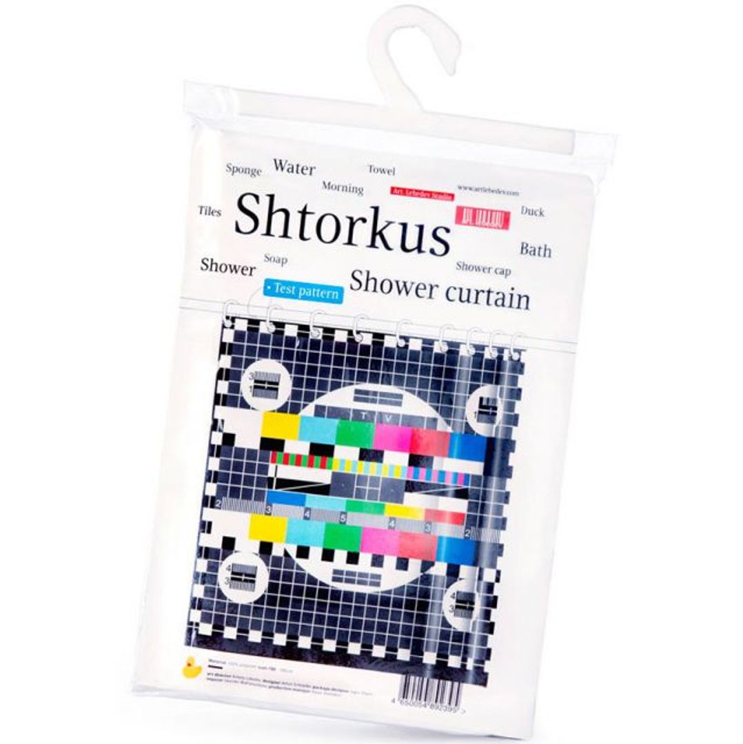 Шторка для ванной Испытательная таблица Шторка для ванной Испытательная таблица