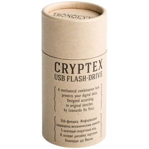 Флешка Cryptex (ver. 2) 32 Гб (Латунь)