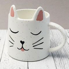 Кружка Cute Cat (Белый)