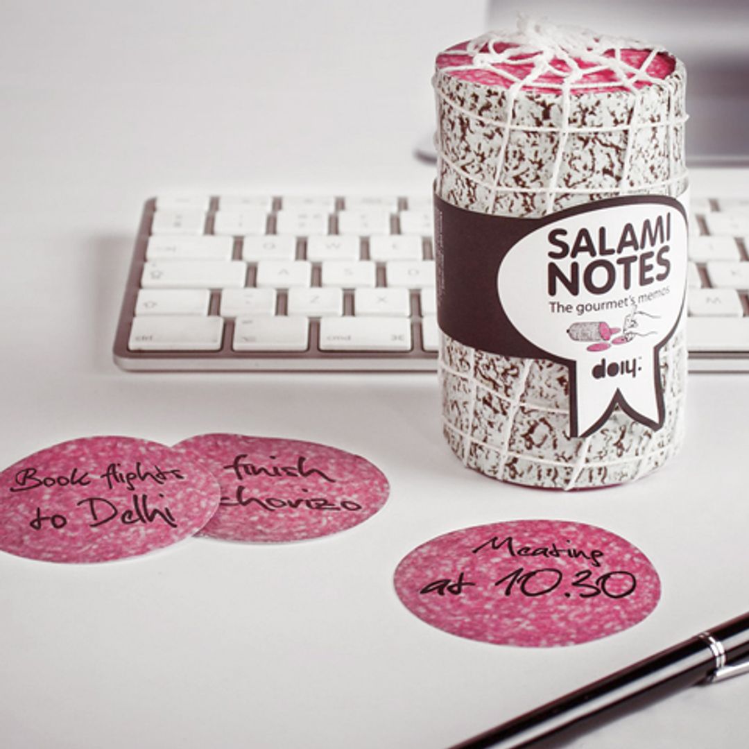 Блок для записей Салями Salami На работе Блок для записей Салями Salami На работе