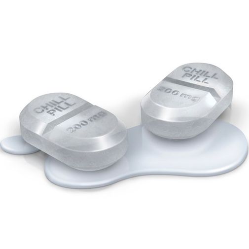 Форма для льда Пилюли Chill Pill Лед из формы Форма для льда Пилюли Chill Pill Лед из формы
