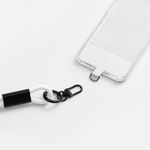 Кабель-ланьярд energyFlex Power Delivery 60 Вт (белый)