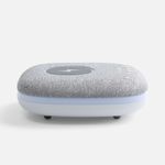 Bluetooth-колонка с беспроводной зарядкой и подсветкой Terrafonic (серый)