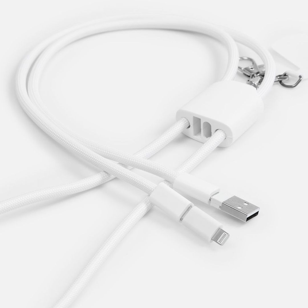 Кабель-ланьярд energyFlex Pro (белый)