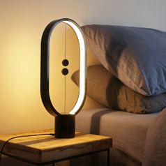 Настольный светильник с магнитами Levitation Lamp (Черный)