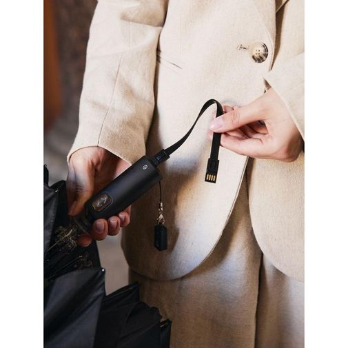 Зонт складной City Guardian электрический (Черный)