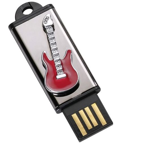 Флешка Электрогитара 8 Гб (Красный) Флешка Электрогитара 8 Гб (Красный)