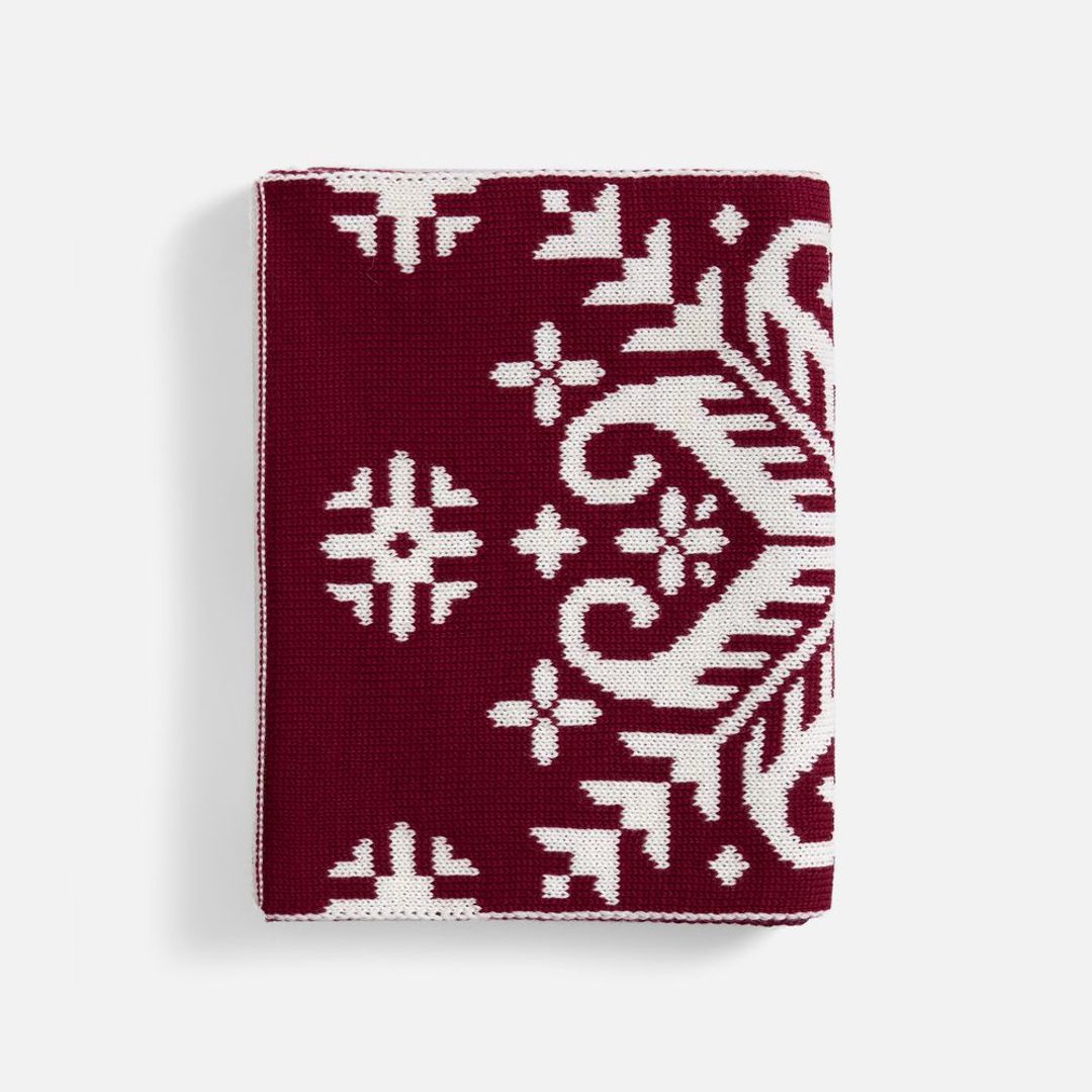 Шарф Wintertude M (красный с белым) Шарф Wintertude M (красный с белым)