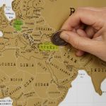 Скретч-карта мира (на английском)