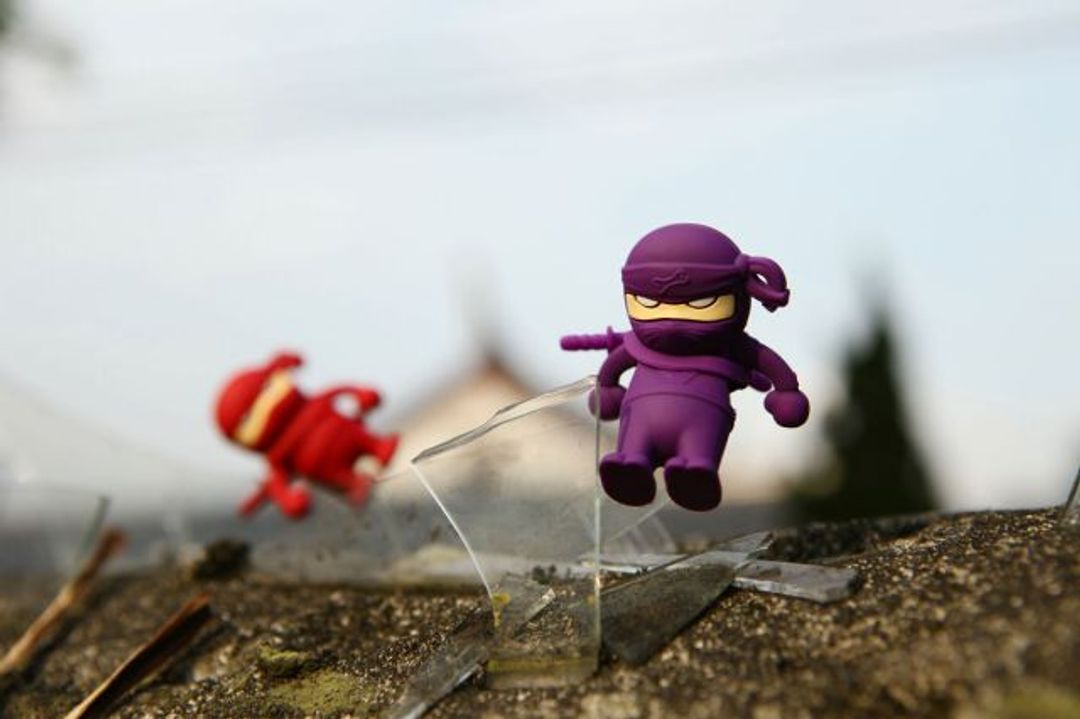 Флешка Ниндзя Красный 4 Гб Флешка Ниндзя Красный 4 Гб