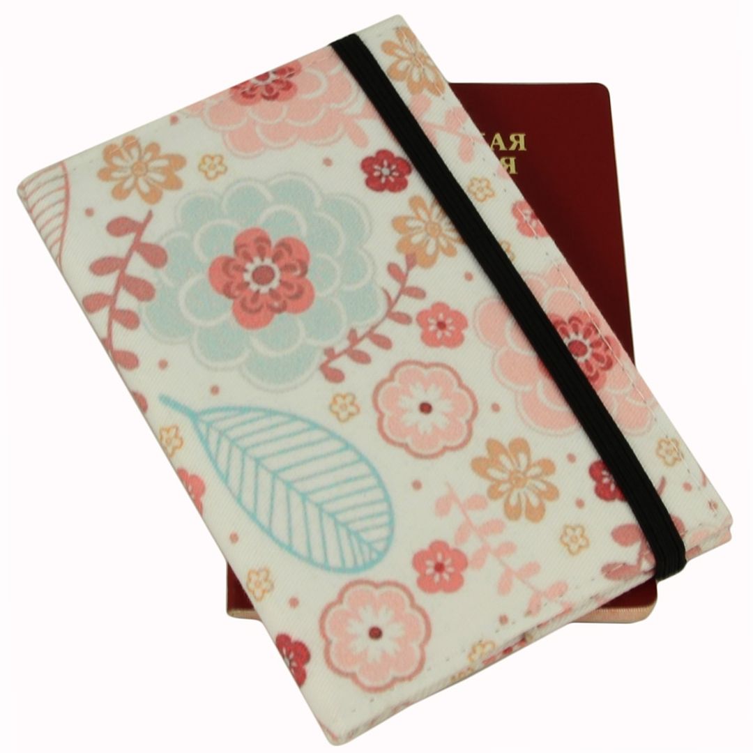 Обложка для паспорта White Purple Обложка для паспорта White Purple