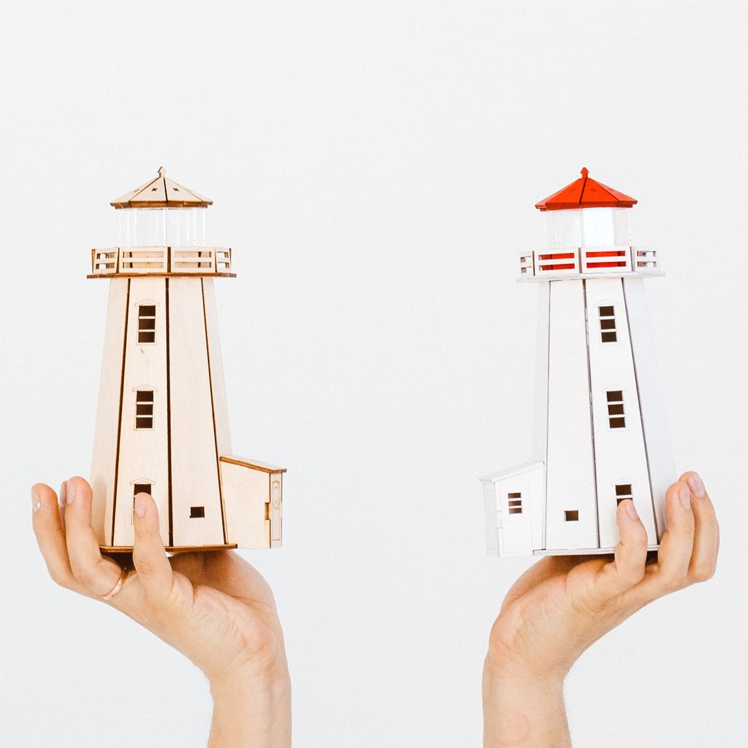 Модель сборная Маяк Пеггис ков (Канада) Модель сборная Маяк Пеггис ков (Канада)