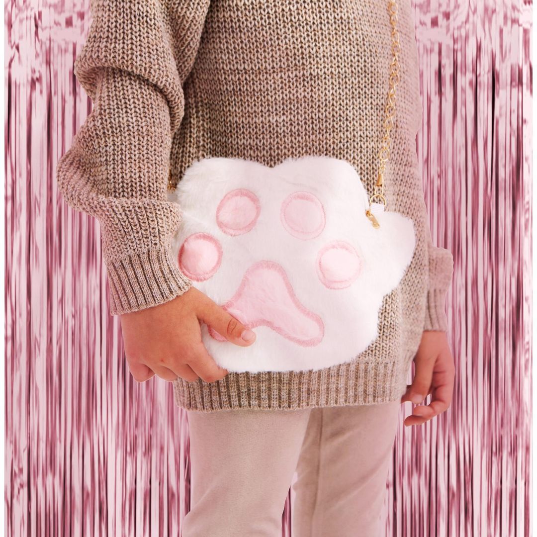 Подарочная сумка-лапка с конфетами Тигристого года Подарочная сумка-лапка с конфетами Тигристого года