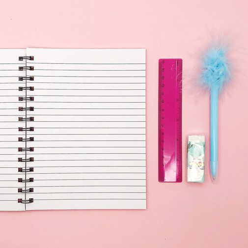 Канцелярский набор Лама Pink lama