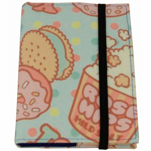 Обложка для паспорта Sweet Popcorn Фиксируется резинкой сверху Обложка для паспорта Sweet Popcorn Фиксируется резинкой сверху