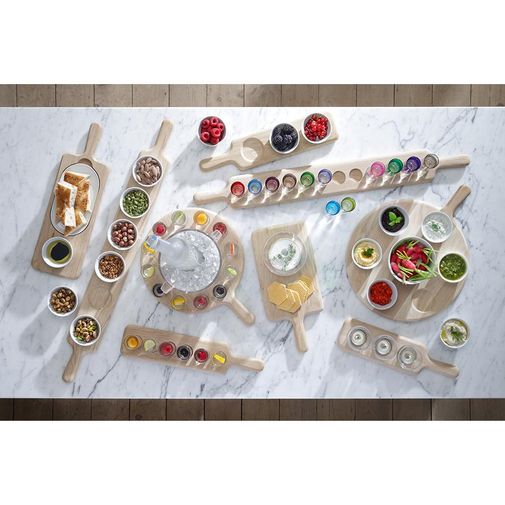 Набор стопок на деревянной подставке Paddle (6 шт)