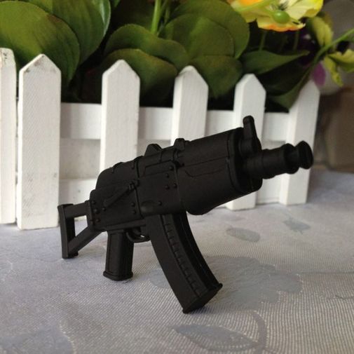 Флешка Автомат Калашникова АКС74 16 Гб (Черная накладка) Флешка Автомат Калашникова АКС74 16 Гб (Черная накладка)