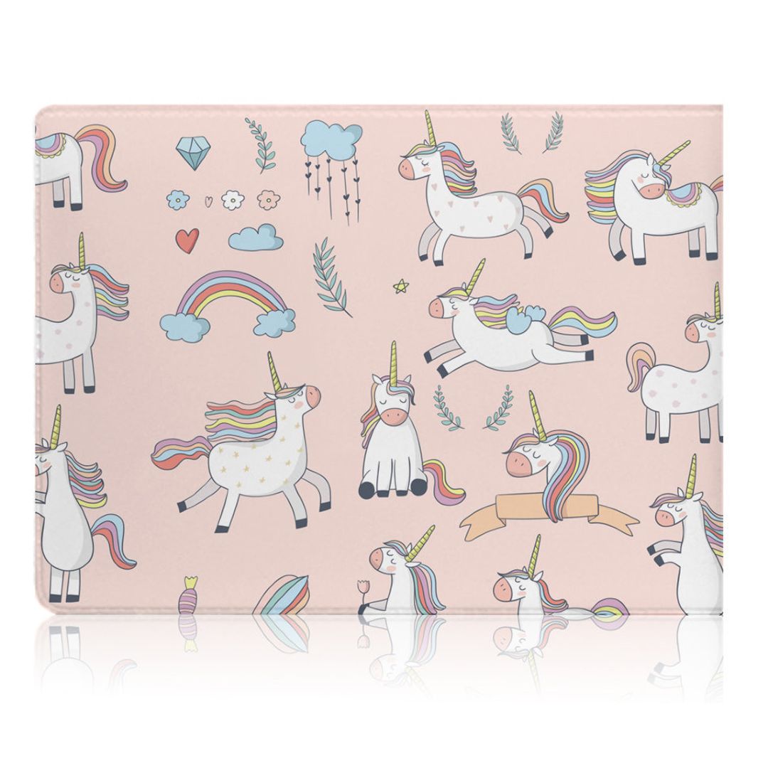 Обложка для студенческого билета Pink Unicorn