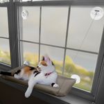 Подвесная лежанка для кошек Sunny Seat Использование