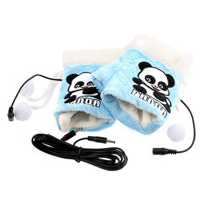 Перчатки с подогревом от USB Панда