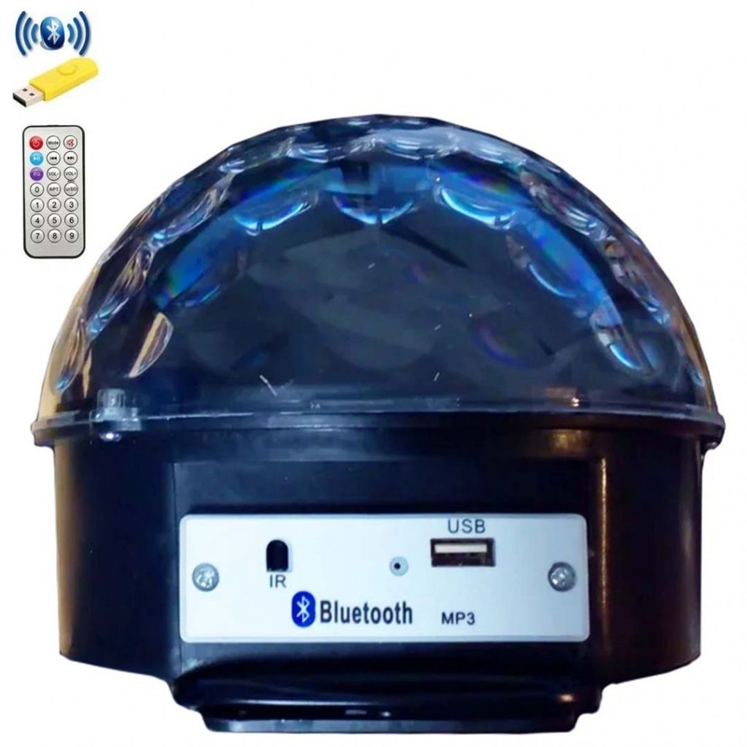 Светодиодный дискошар с динамиком Led magic ball light Bluetooth Светодиодный дискошар с динамиком Led magic ball light Bluetooth