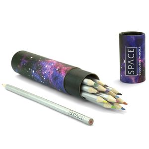 Набор цветных карандашей Космос Space (12 шт.)