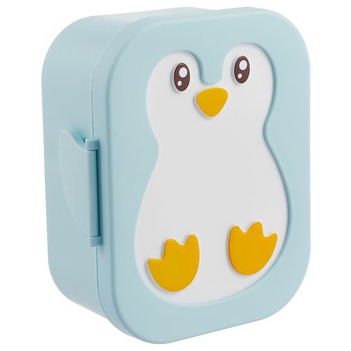 Ланч-бокс Пингвин (Голубой)