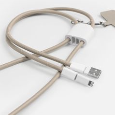 Кабель-ланьярд energyFlex Pro (серый)