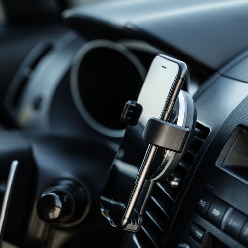 Держатель для телефона с беспроводной зарядкой Buddy Holdy Держатель для телефона с беспроводной зарядкой Buddy Holdy