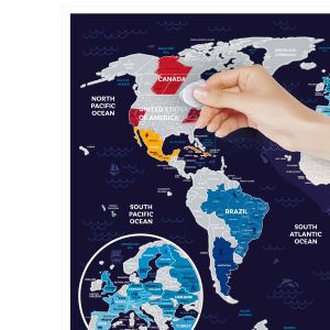 Скретч-карта мира Travel Map Holiday World (на английском) Скретч-карта мира Travel Map Holiday World (на английском)