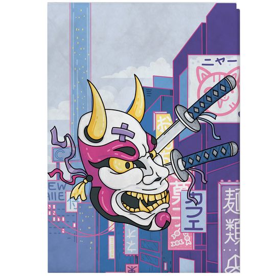 Обложка для паспорта New wallet New Hannya