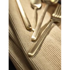 Набор столовых приборов Pure, золотистые матовые, 24 пред. Набор столовых приборов Pure, золотистые матовые, 24 пред.