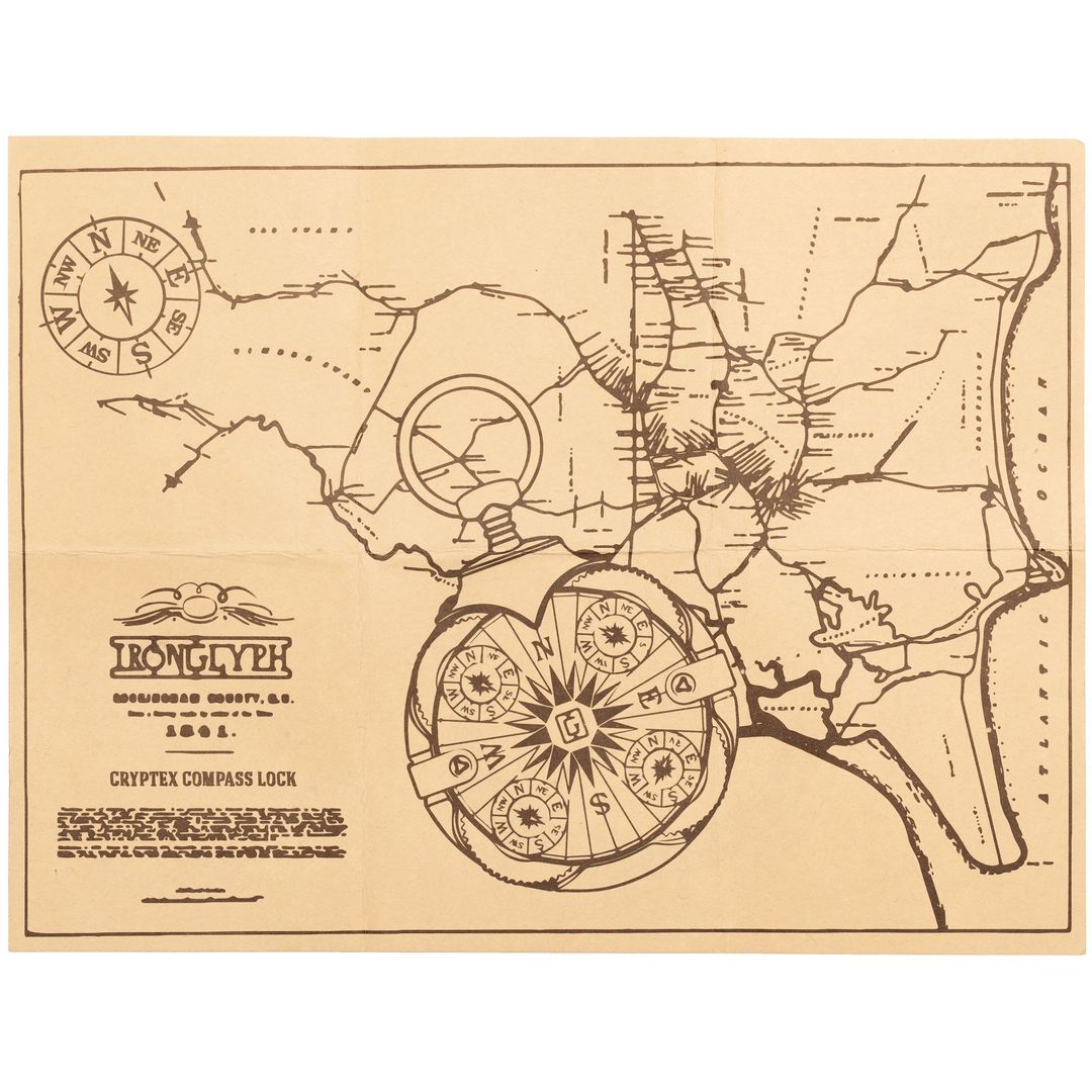 Флешка Cryptex Compass Lock 64 Гб