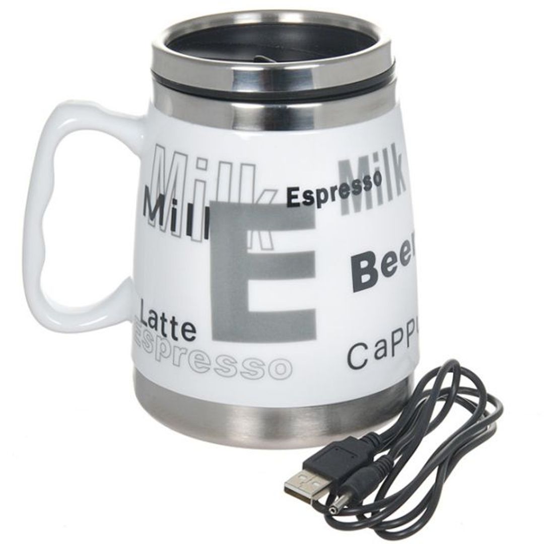 USB Кружка с подогревом Керамическая Cappuccino USB Кружка с подогревом Керамическая Cappuccino