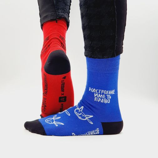 Носки Настроение право иметь или быть тварью дрожащей Носки Настроение право иметь или быть тварью дрожащей