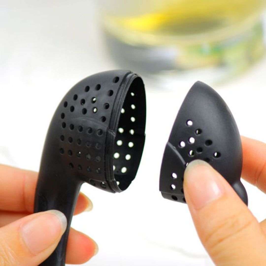 Заварник для чая Лебедь (Черный) Отделение для заварки