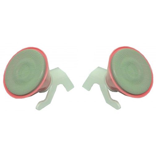 Колонки Собачки Space Dogs (Розовый с белым)