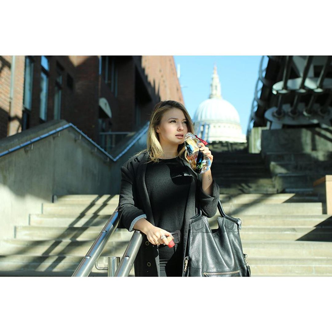 Экобутылка с фильтром Eau Good Салатовая (800 мл)