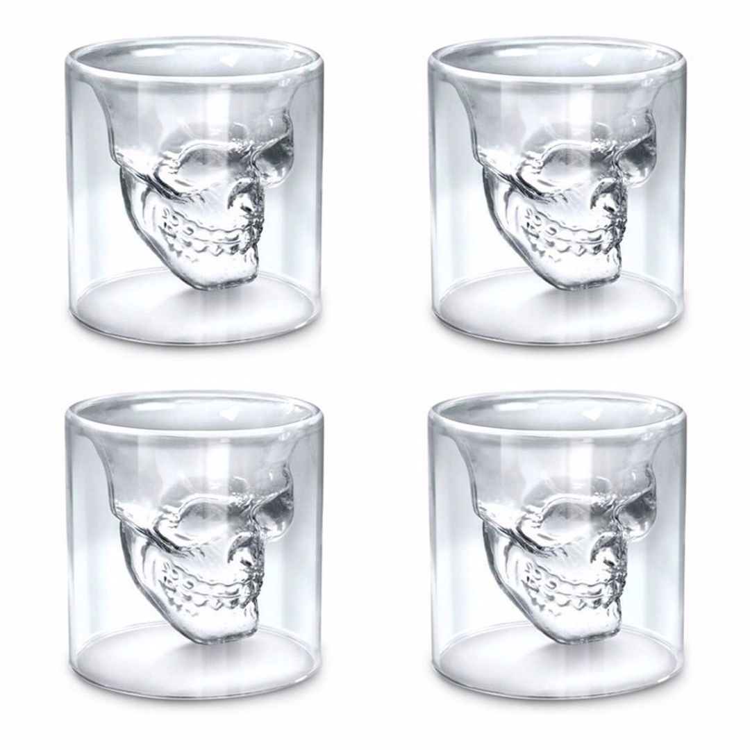 Набор Стопок Череп Doomed 4 шт (25 мл) Набор Стопок Череп Doomed 4 шт (25 мл)