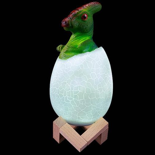 Ночник Динозавр в яйце Dinosaur Lamp (Паразауролоф)