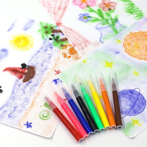 USB Фломограф (11 трафаретов + 8 фломастеров) USB Фломограф (11 трафаретов + 8 фломастеров)