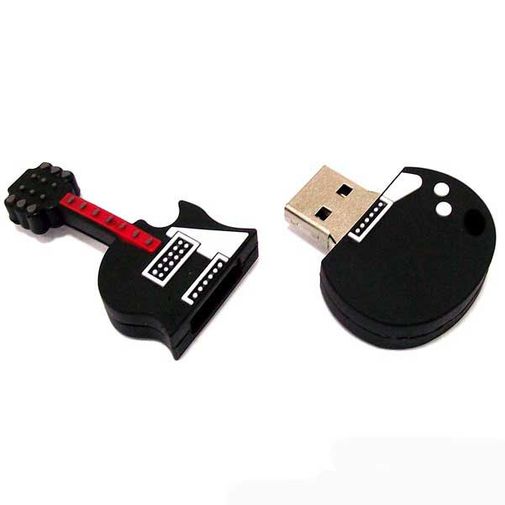 Флешка Гитара Gibson Les Paul Custom 16 Гб В открытом виде