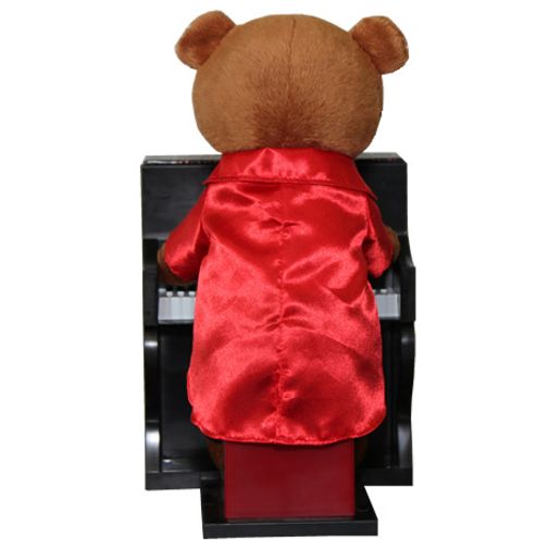 Музыкальная игрушка Медвежонок Пианист Сзади Музыкальная игрушка Медвежонок Пианист Сзади