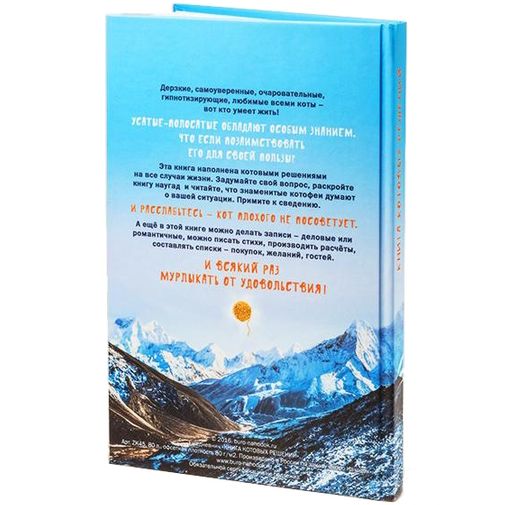 Записная книжка Книга Котовых решений Обратная сторона книжки