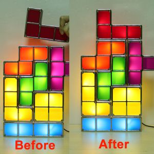 Лампа Тетрис