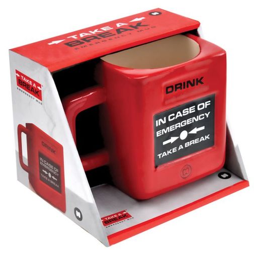 Кружка Take a break Emergency Mug Кружка Take a break Emergency Mug